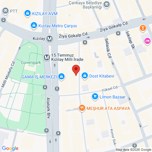 Bản đồ của (Cankaya/Ankara)