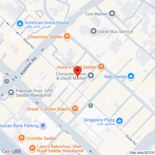 Bản đồ của (Rawalpindi)