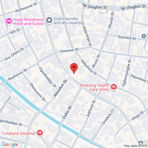 Bản đồ của (Lagos)